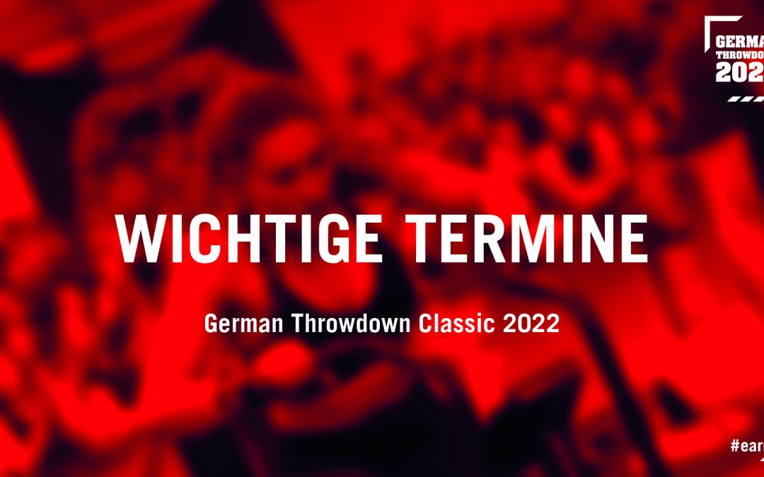 CrossFit® German Throwdown Classic 2022 Termine